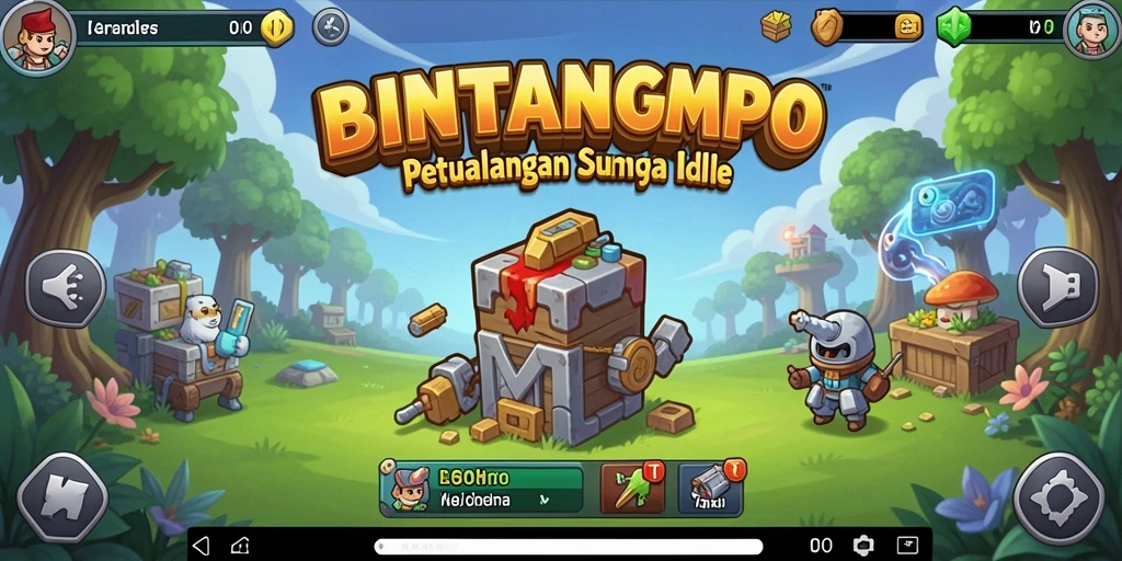 Tampilan gameplay BINTANGMPO yang menarik dan seru.