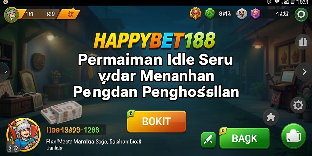 Tangkapan layar dari gameplay HAPPYBET188 yang menampilkan momen santai dan menyenangkan.