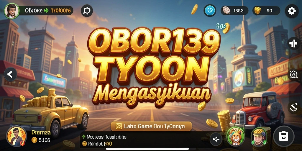 Screenshot OBOR138 menampilkan gameplay Tycoon yang seru.