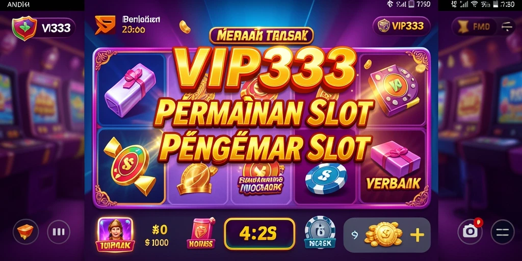 Tampilan gameplay Slot yang menawan di VIP333.