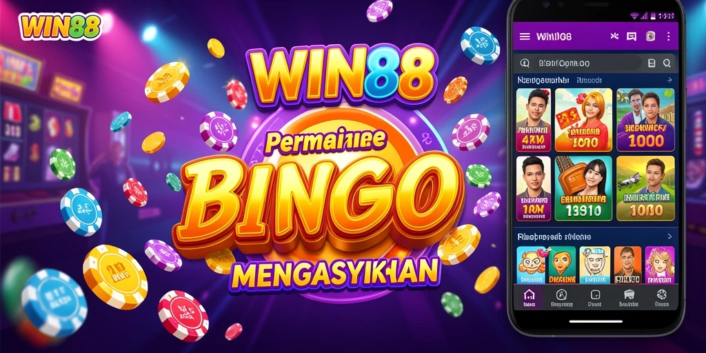 Tampilan gameplay Bingo yang seru dan interaktif di WIN88.