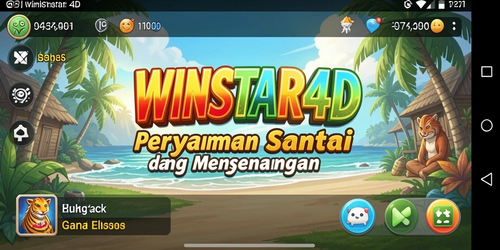 Screenshot gameplay <strong>WINSTAR4D</strong> menampilkan momen seru dan gameplay yang menyenangkan.